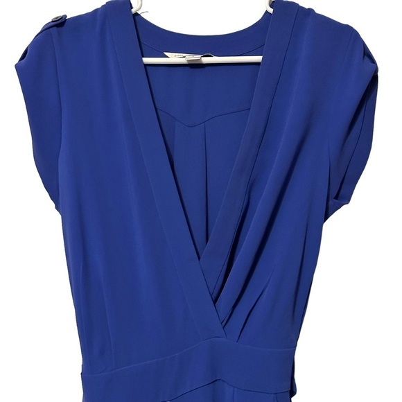 Diane Von Furstenberg DVF Purdy Crepe Jumpsuit Size 8 - Picture 3 of 16